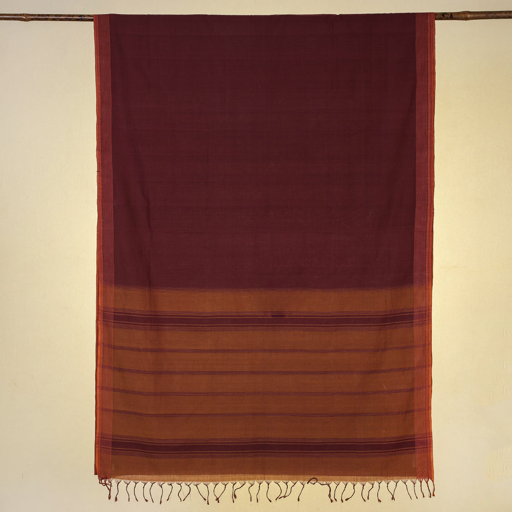 Mangalagiri Krishna Handloom Rampam Cotton Saree by DAMA