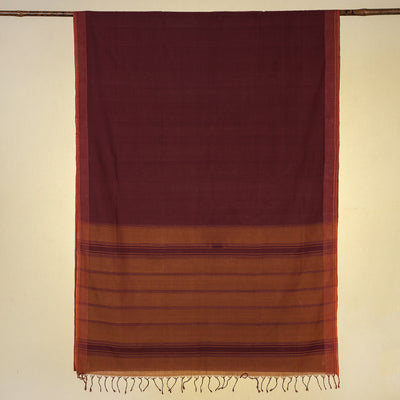 Mangalagiri Krishna Handloom Rampam Cotton Saree by DAMA