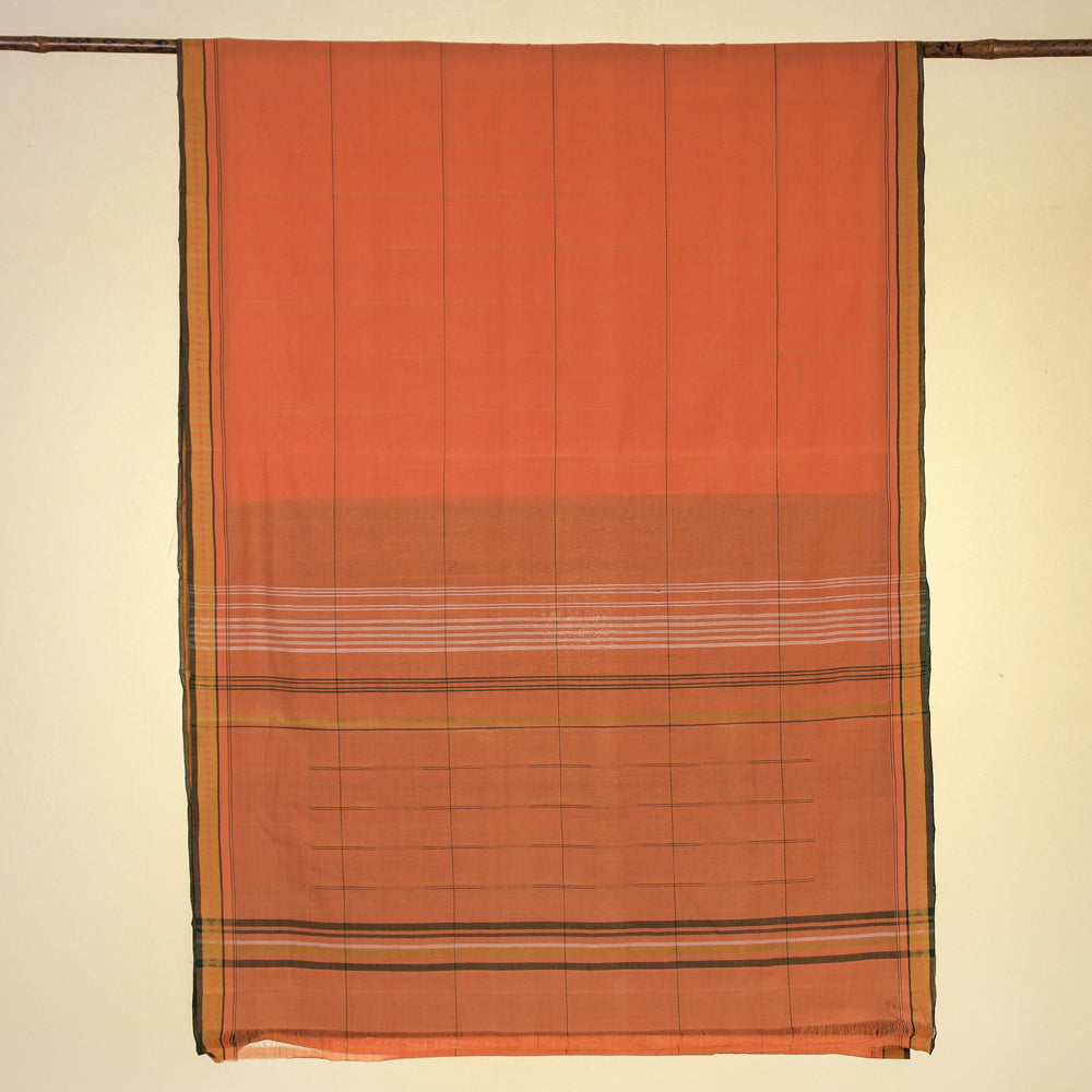 Mangalagiri Krishna Handloom Cotton Saree by DAMA
