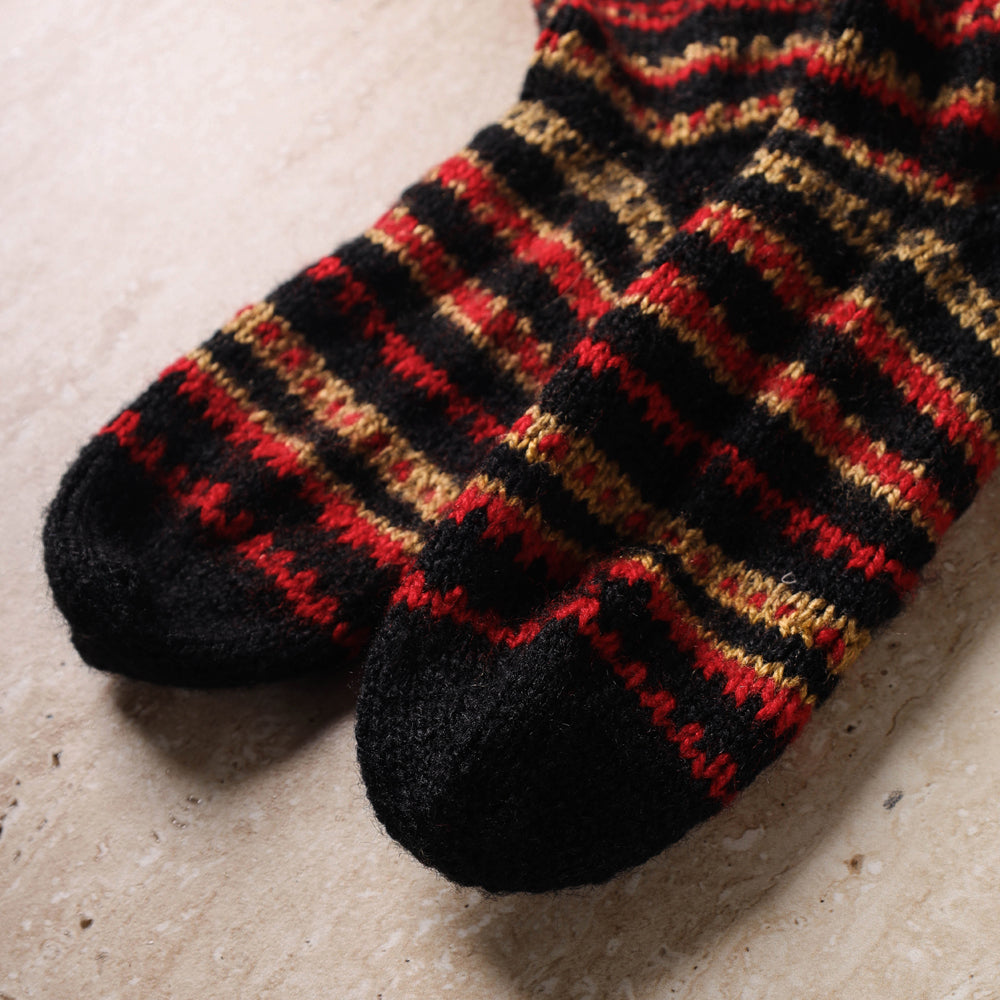 Kumaun Hand-knitted Woolen Socks (Adult)