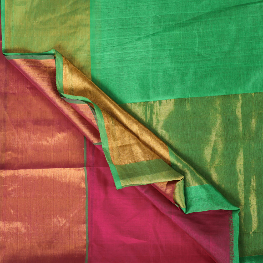 Traditional Venkatagiri Pure Handloom Silk Cotton Saree