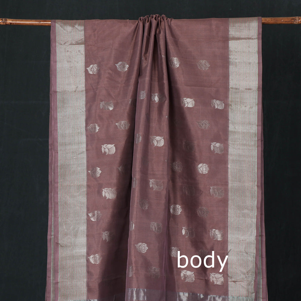 Traditional Venkatagiri Pure Handloom Silk Cotton Zari Buti Saree