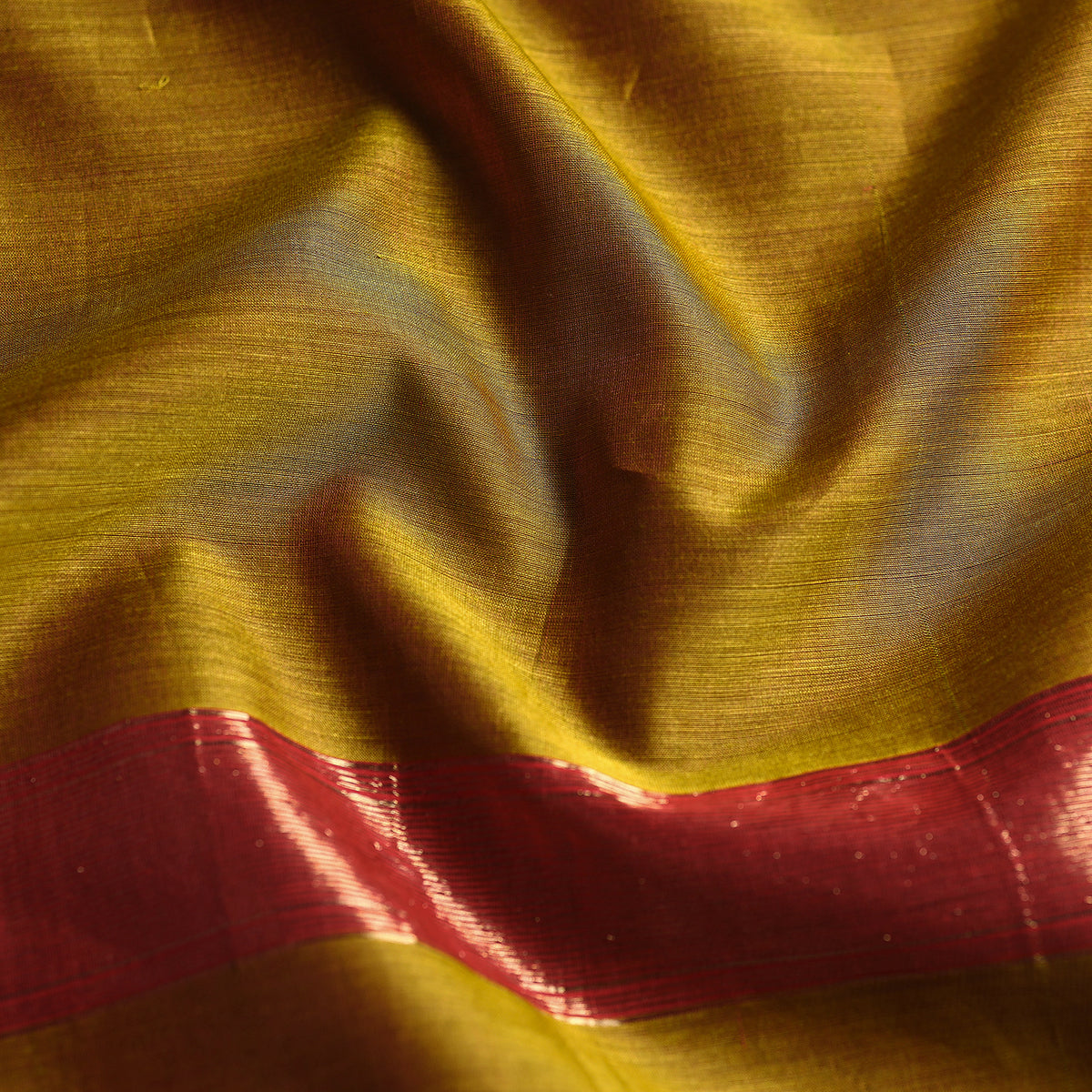 Traditional Maheshwari Silk Handloom Zari Work Stole