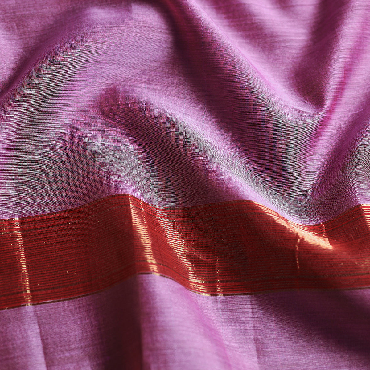 Traditional Maheshwari Silk Handloom Zari Work Stole