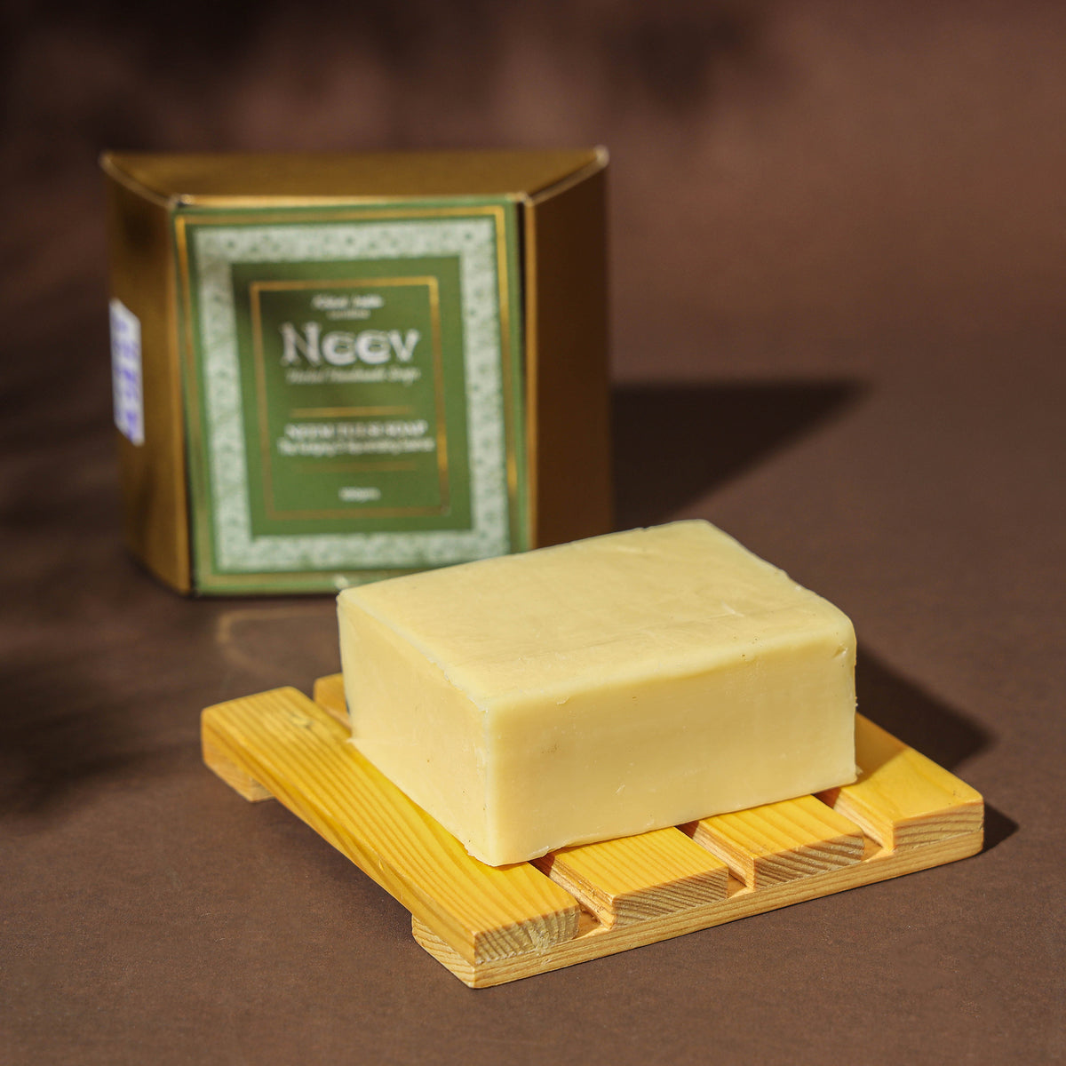 Natural Handmade Neem Tulsi Soap - The Purifying and Rejuvenating Essence