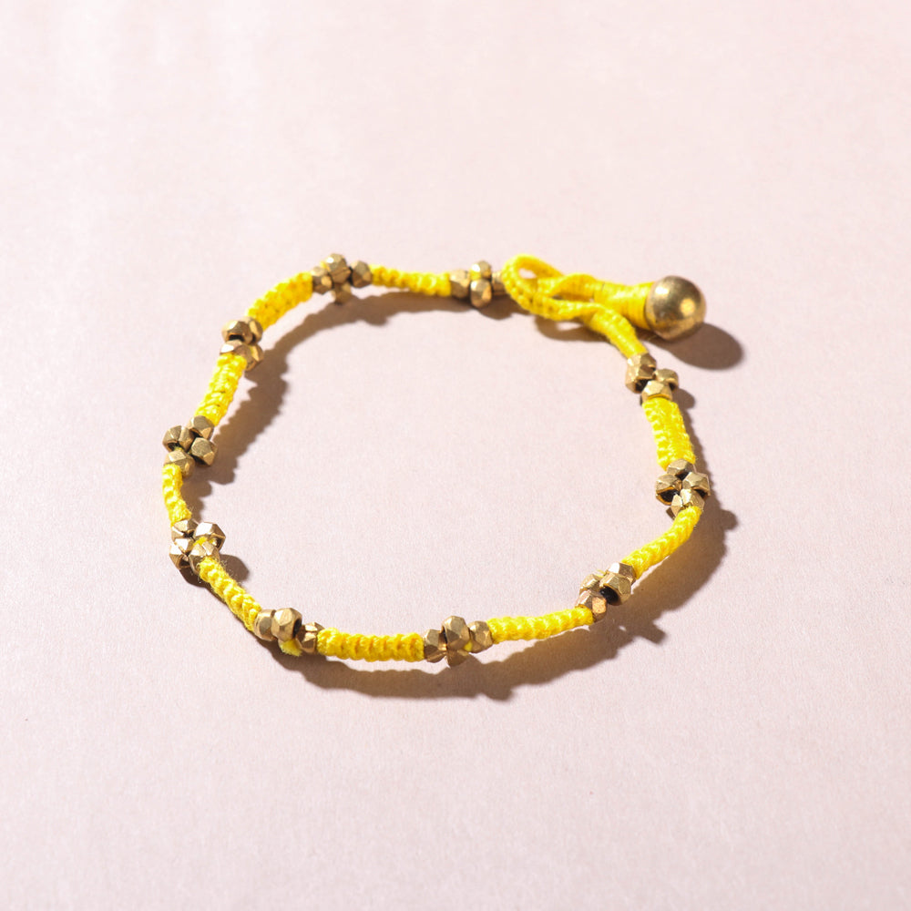 Tribal Odisha Dokra Threadwork Anklet