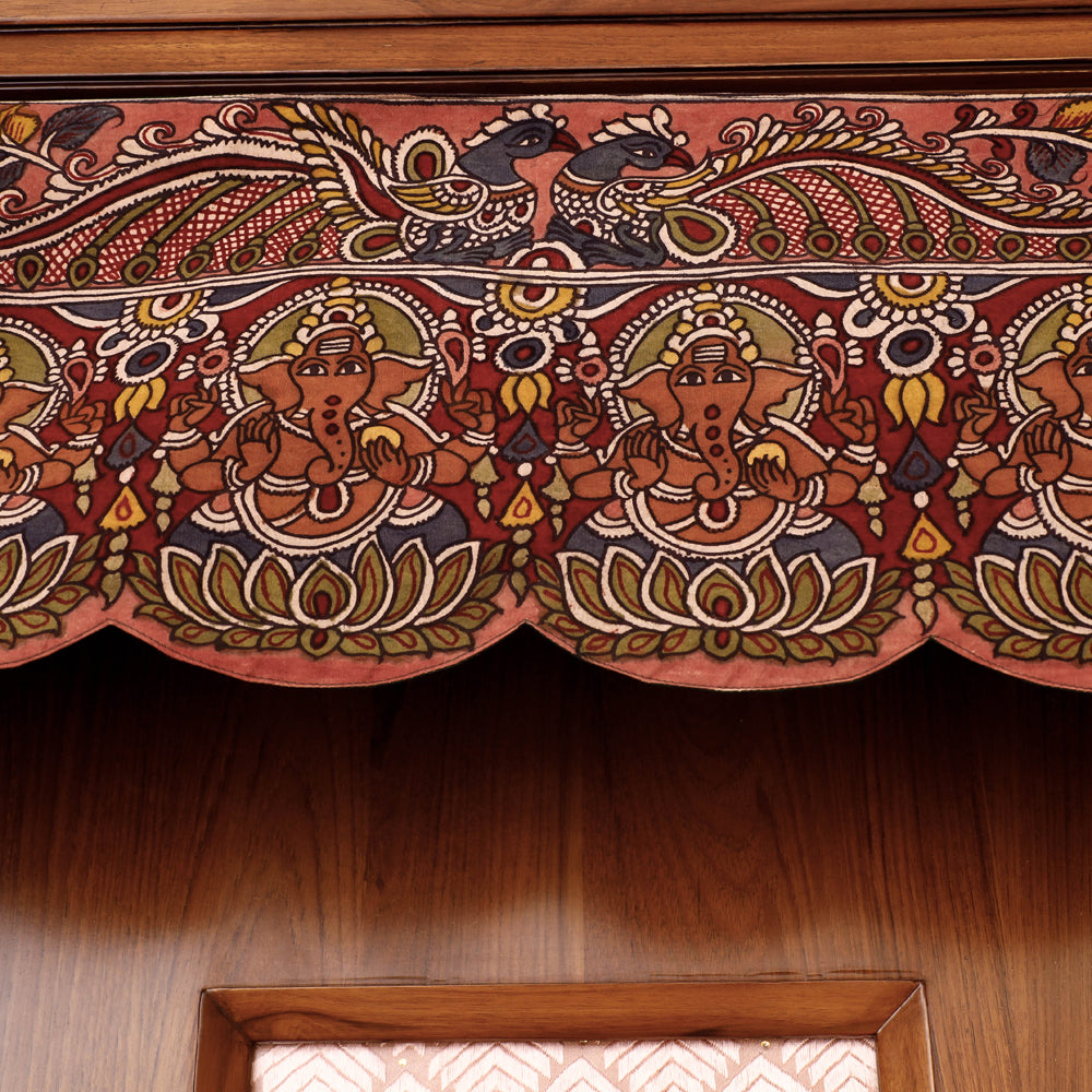 Handpainted Kalamkari Ashtalakshmi Toran (11 x 46 in)