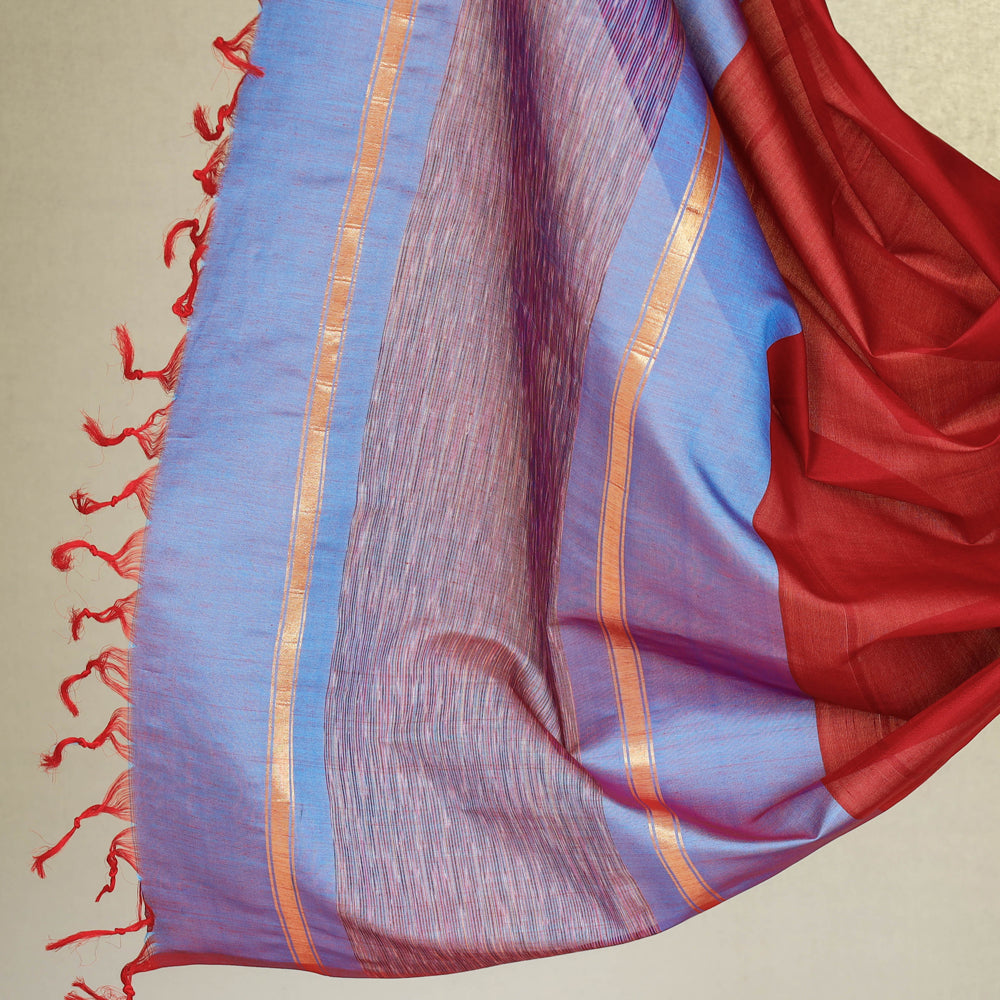 3pc Pochampally Ikat Silk Suit Material Set