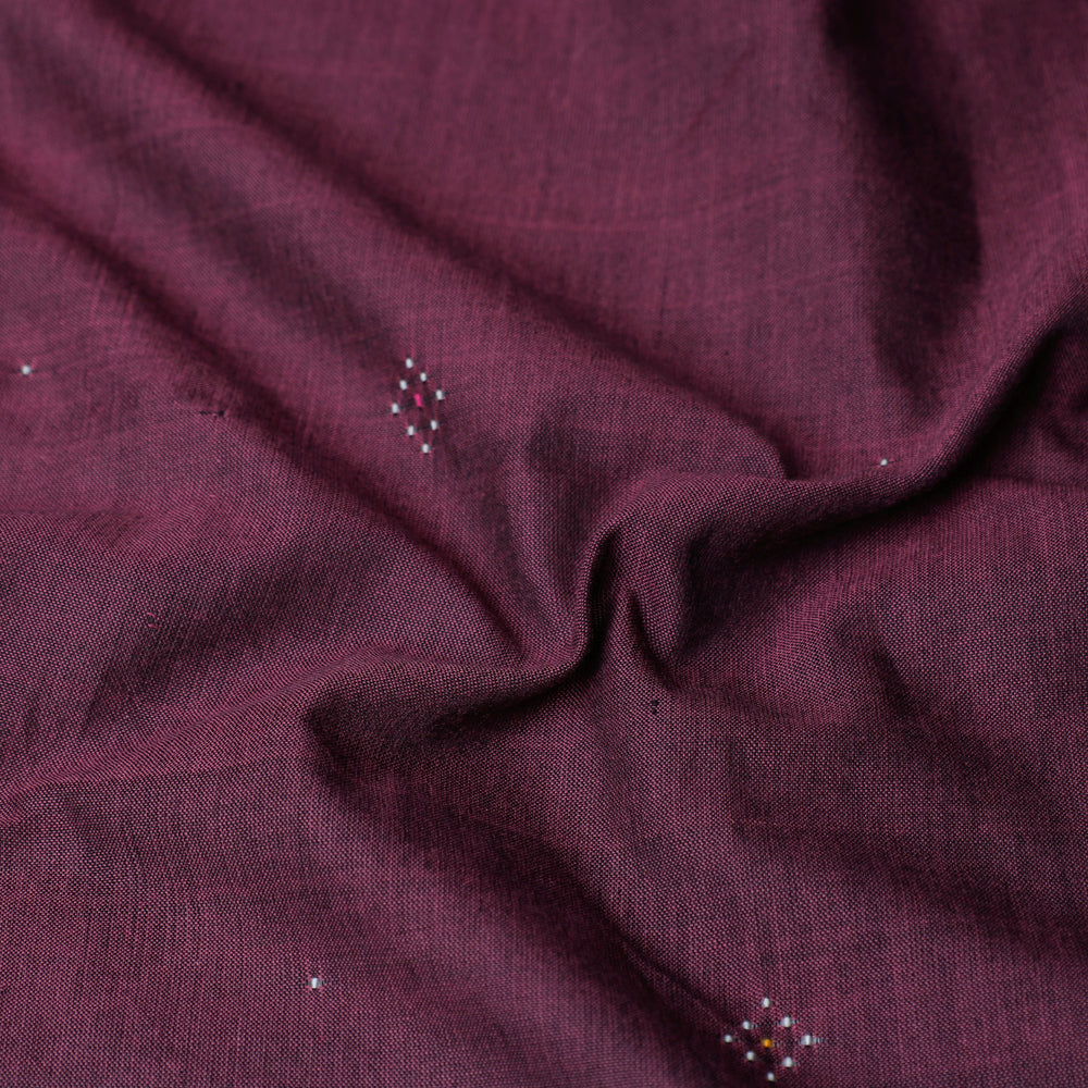Tangaliya Work Handwoven Cotton Stole with Tassels