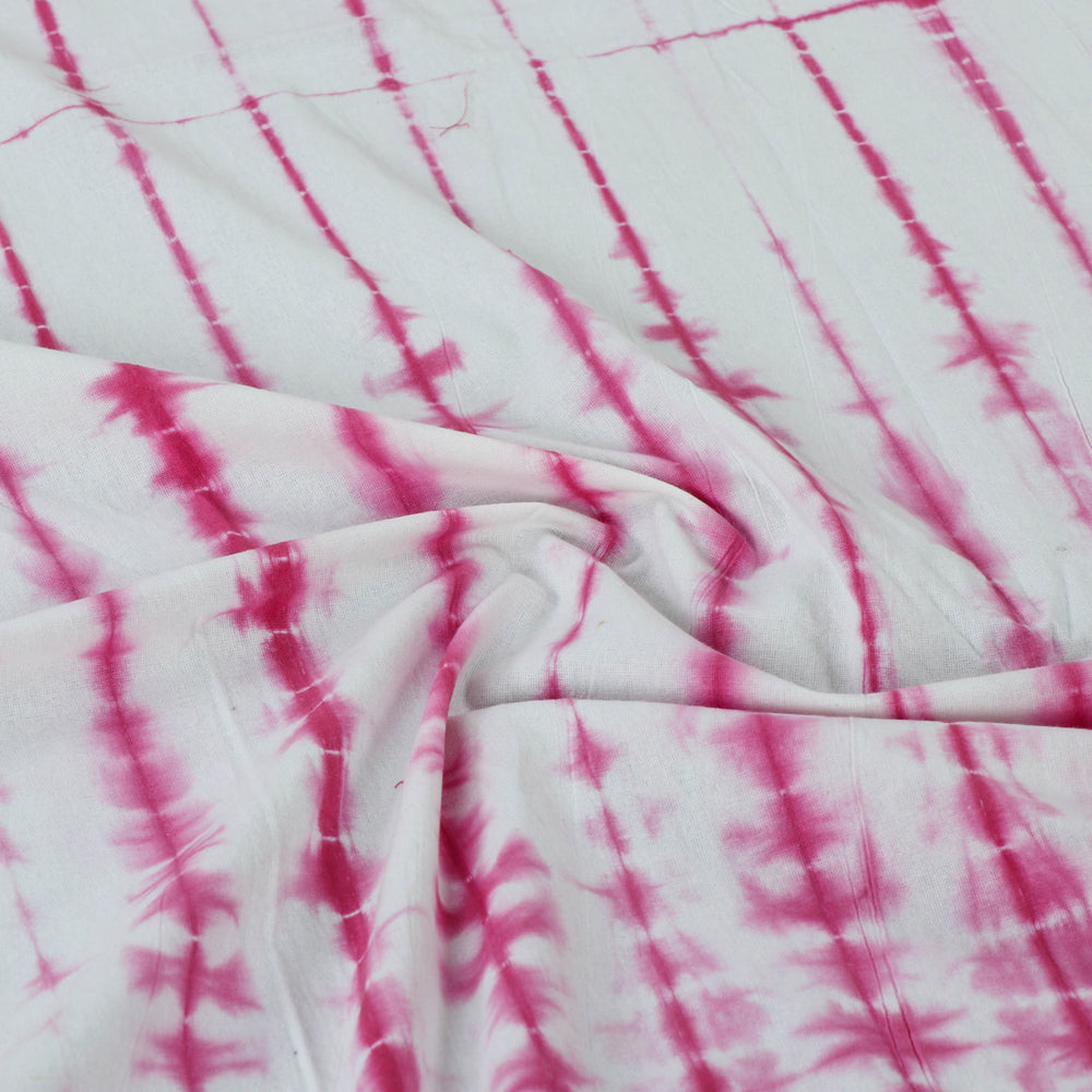 Shibori Tie-Dye Cotton Double Bed Cover with Pillow Covers (108 x 90 in)
