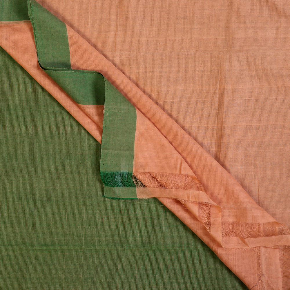 Mangalgiri Godavari Sada Missing Handloom Cotton Saree with Blouse by DAMA