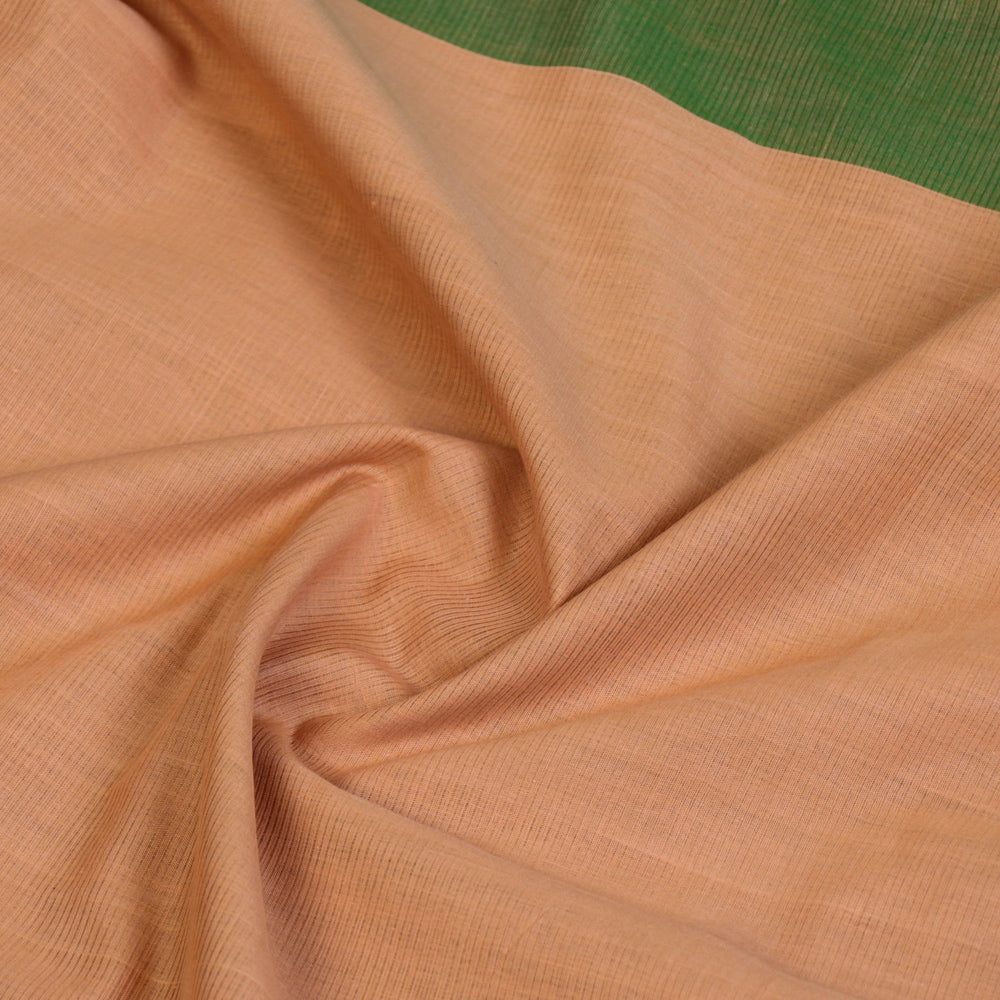 Mangalgiri Godavari Sada Missing Handloom Cotton Saree with Blouse by DAMA