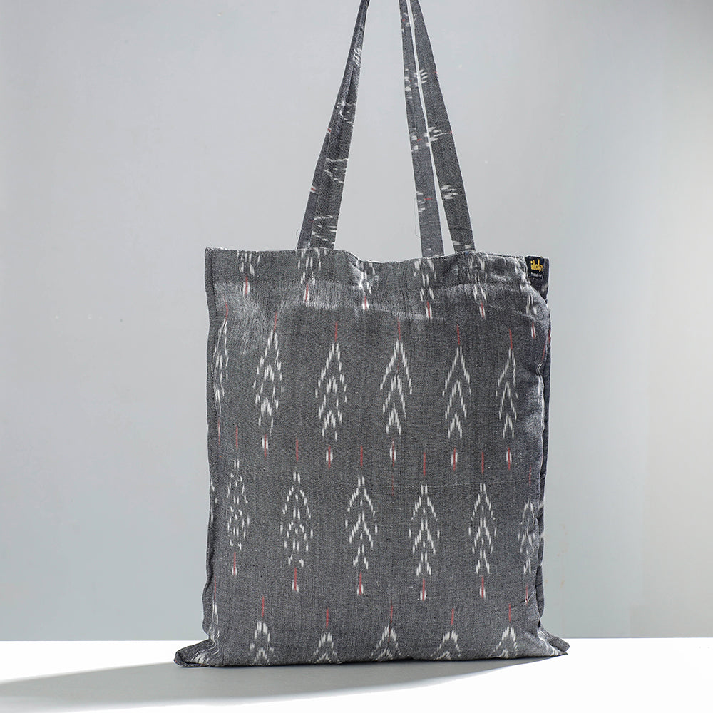 Pochampally Ikat Weave Cotton Jhola Bag