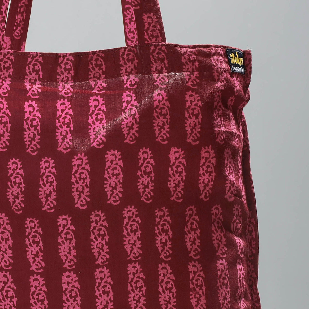 Bagh Block Printing Cotton Jhola Bag