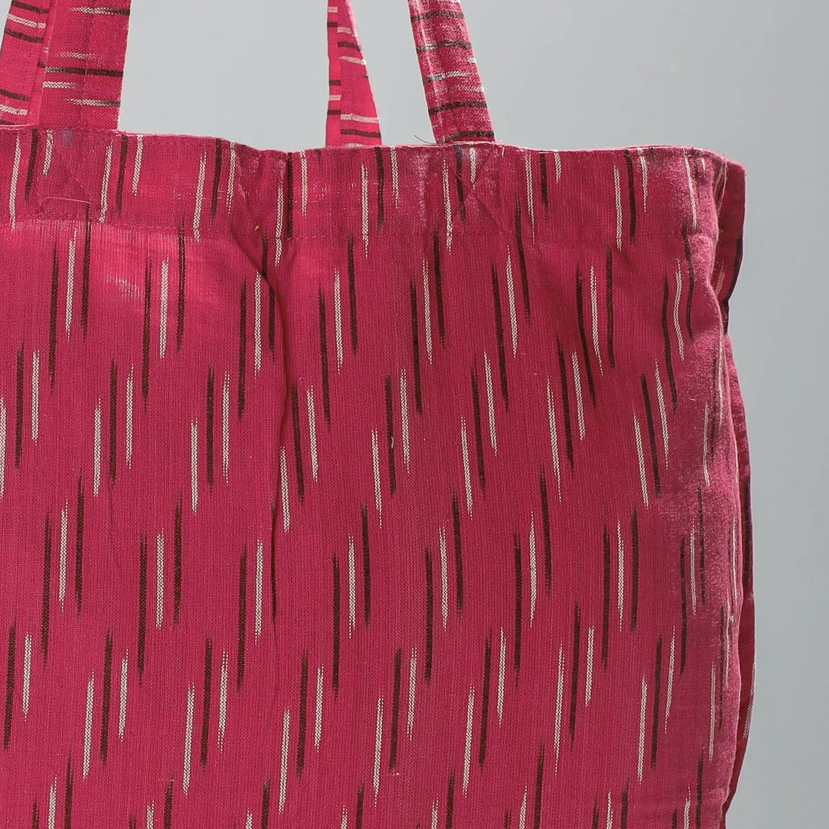 Pochampally Ikat Weave Cotton Jhola Bag