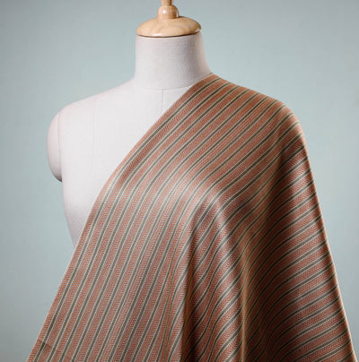 Pure Handloom Mashru Silk Cotton Fabric by Khamir (Width - 22 in)