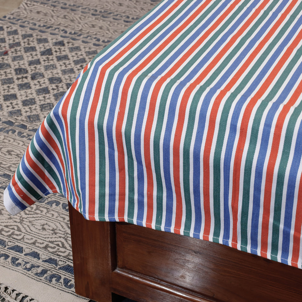 Mangalagiri Handloom Cotton Single Bedcover (85 x 60 in)