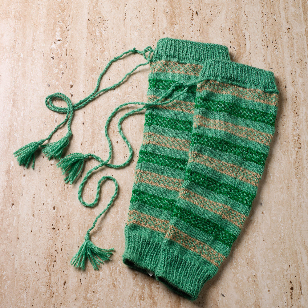 Kumaun Hand Knitted Woolen Leg Warmer