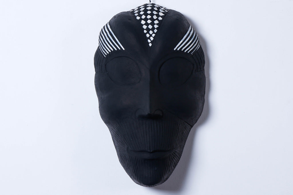 Tribal Man - Traditional West Bengal Chhau Face Papier Mache
