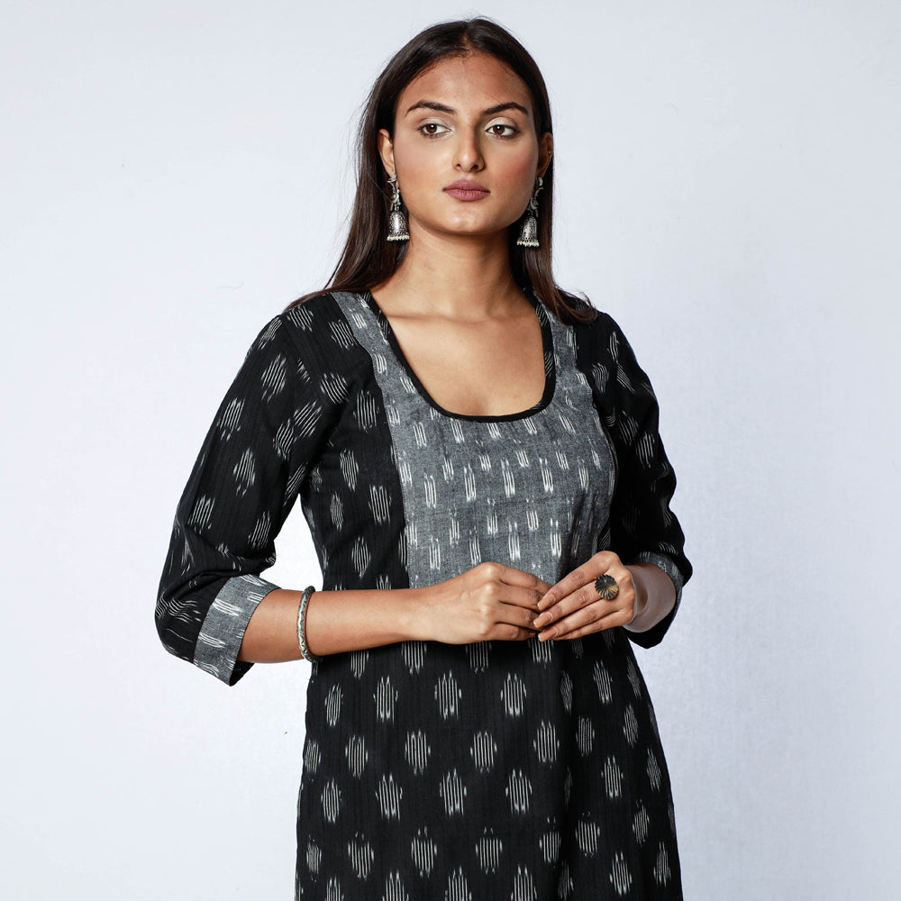 Ikat kurtis online shopping clearance
