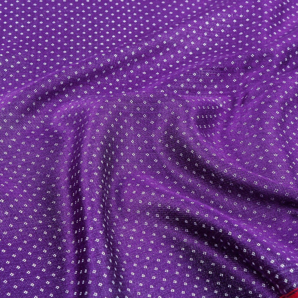 Pure Handloom Mashru Cotton Fabric from Kutch (Width - 22 in)