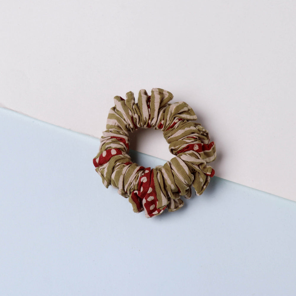 Handmade Cotton Elastic Hair Band/Scrunchie