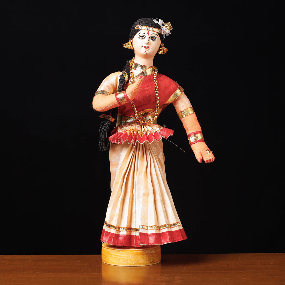 Traditional Handmade Mohiniyattam Dancing Doll