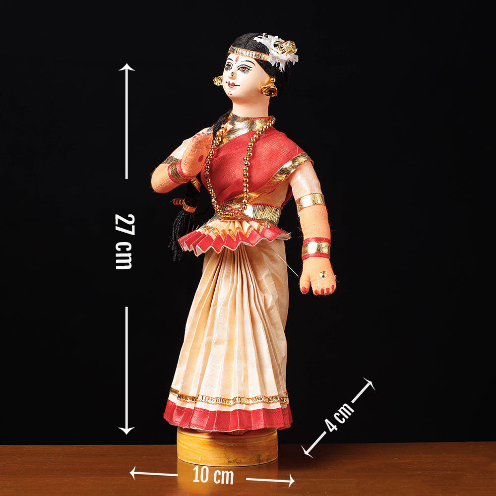Traditional Handmade Mohiniyattam Dancing Doll