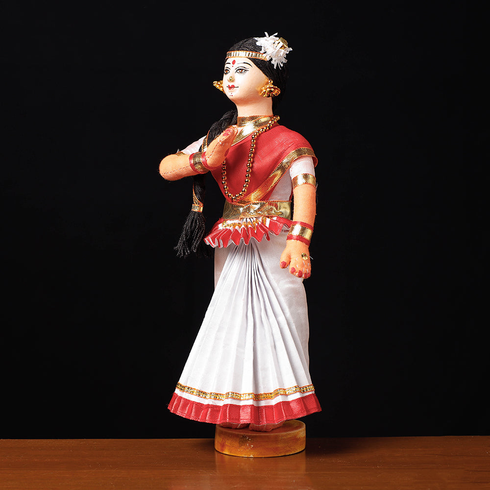 Traditional Handmade Mohiniyattam Dancing Doll
