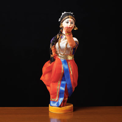 Traditional Handmade Kuchipudi Dancing Doll