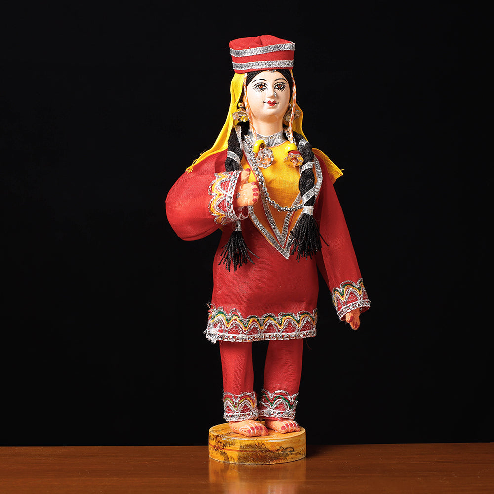 Traditional Handmade Kashmiri Dancing Doll