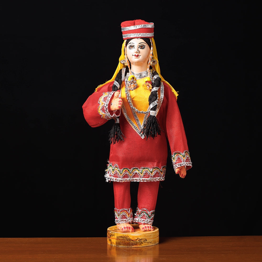 Traditional Handmade Kashmiri Dancing Doll