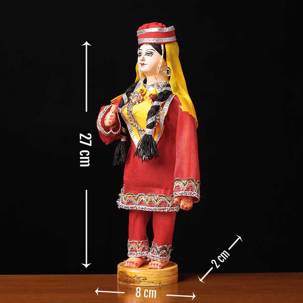 Traditional Handmade Kashmiri Dancing Doll
