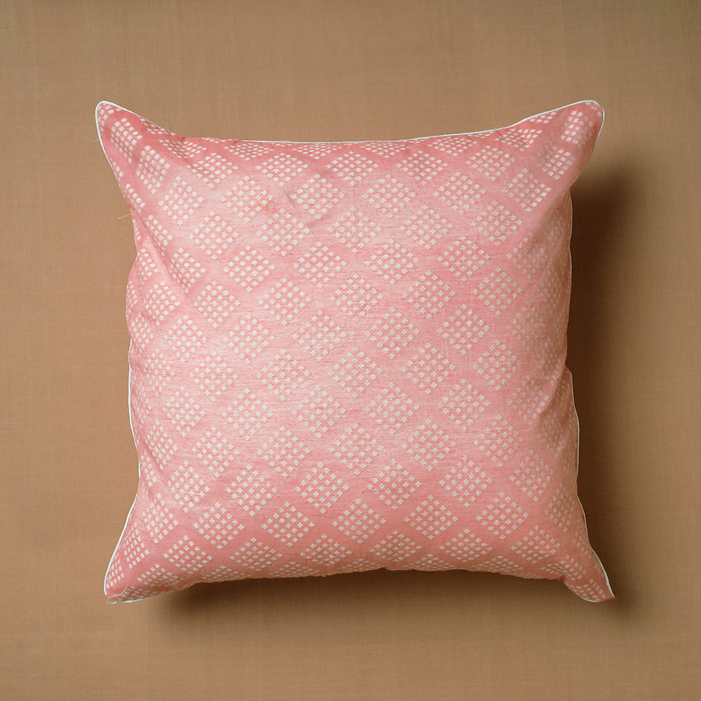Banarasi Brocade Kinkhab Cushion Cover (16 x 16 in)