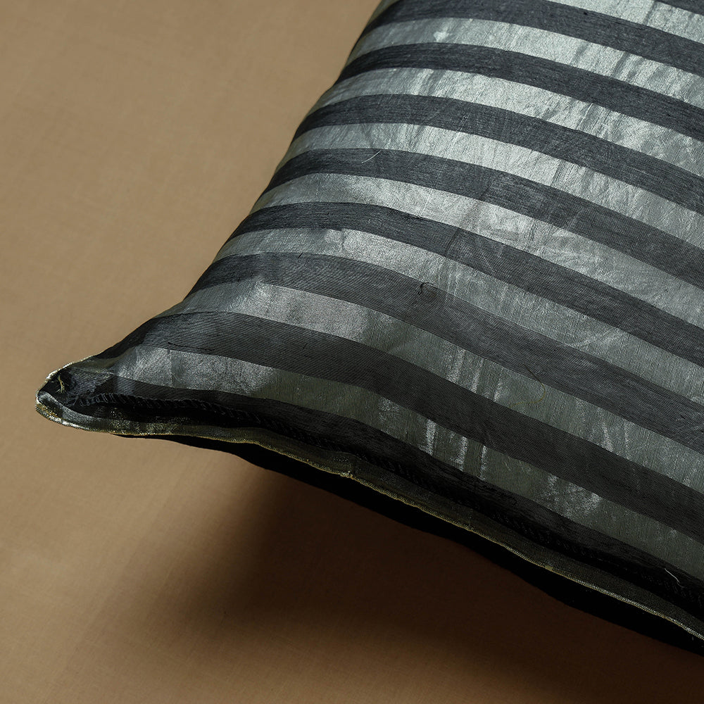 Banarasi Brocade Kinkhab Cushion Cover (16 x 16 in)
