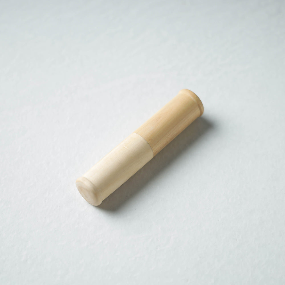Handmade Wooden Grasping Bell Rattle