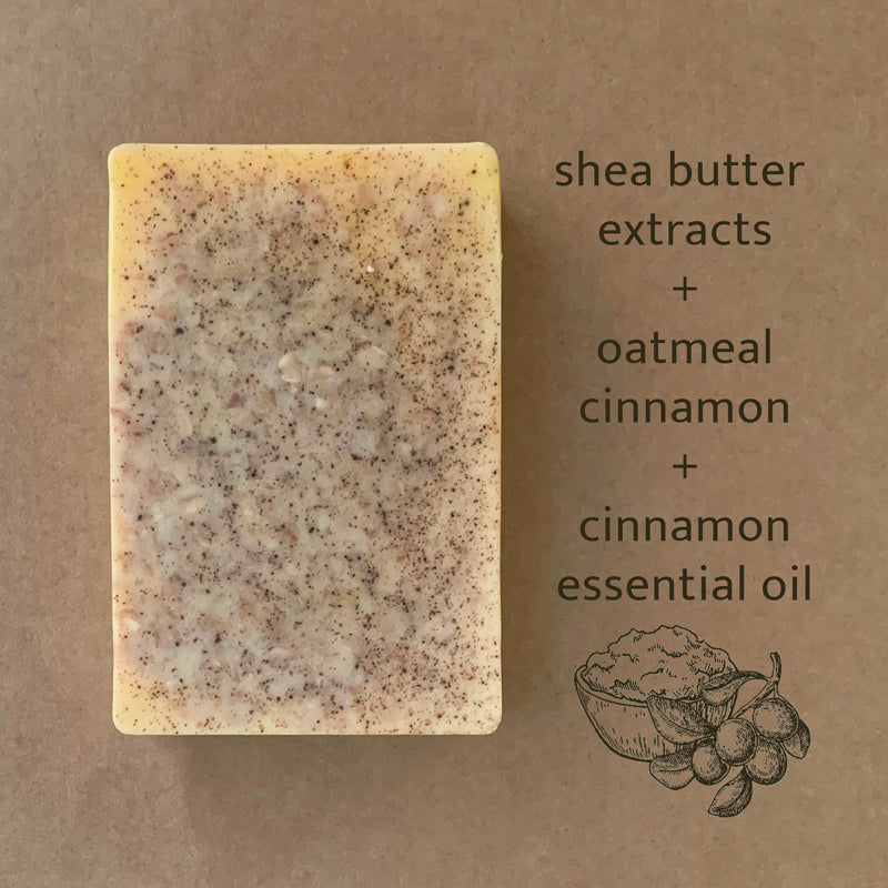 Shea Butter & Cinnamon - Handmade Boho Artisanal Soap