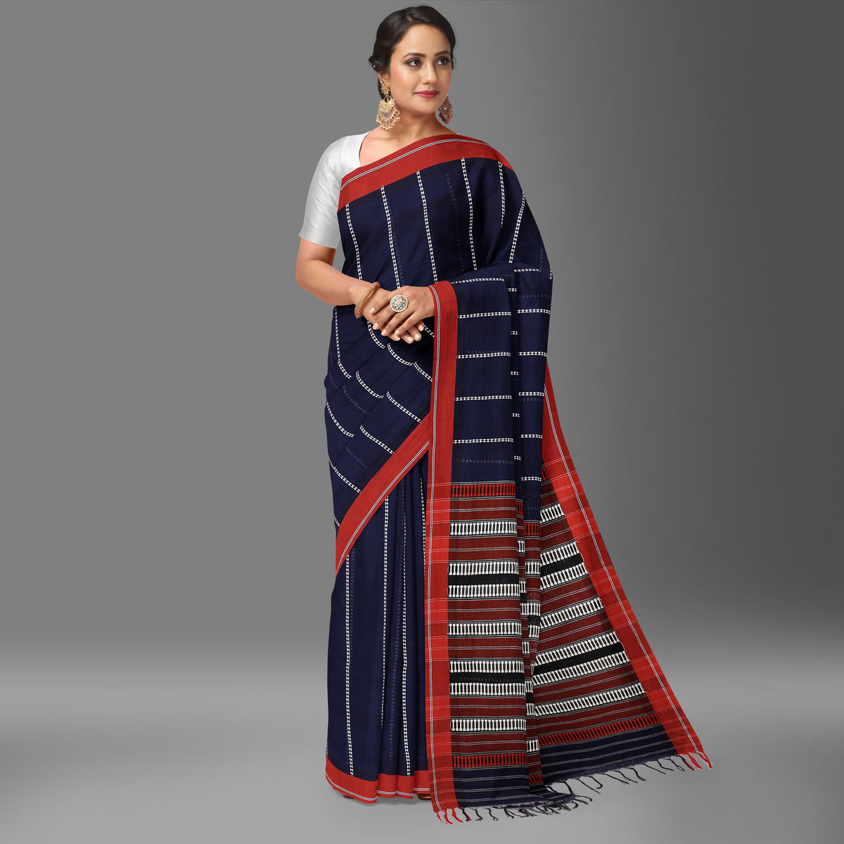 Begampuri Handloom Cotton Saree