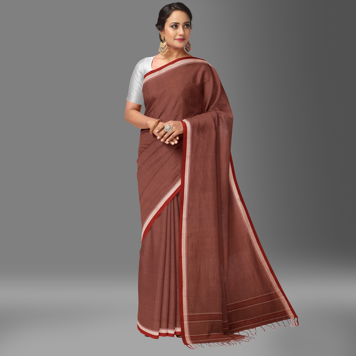 Begampuri Handloom Cotton Saree
