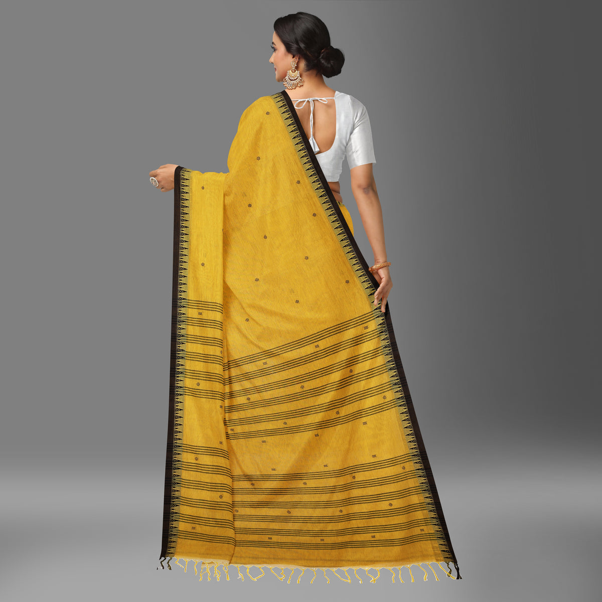 Begampuri Handloom Cotton Saree