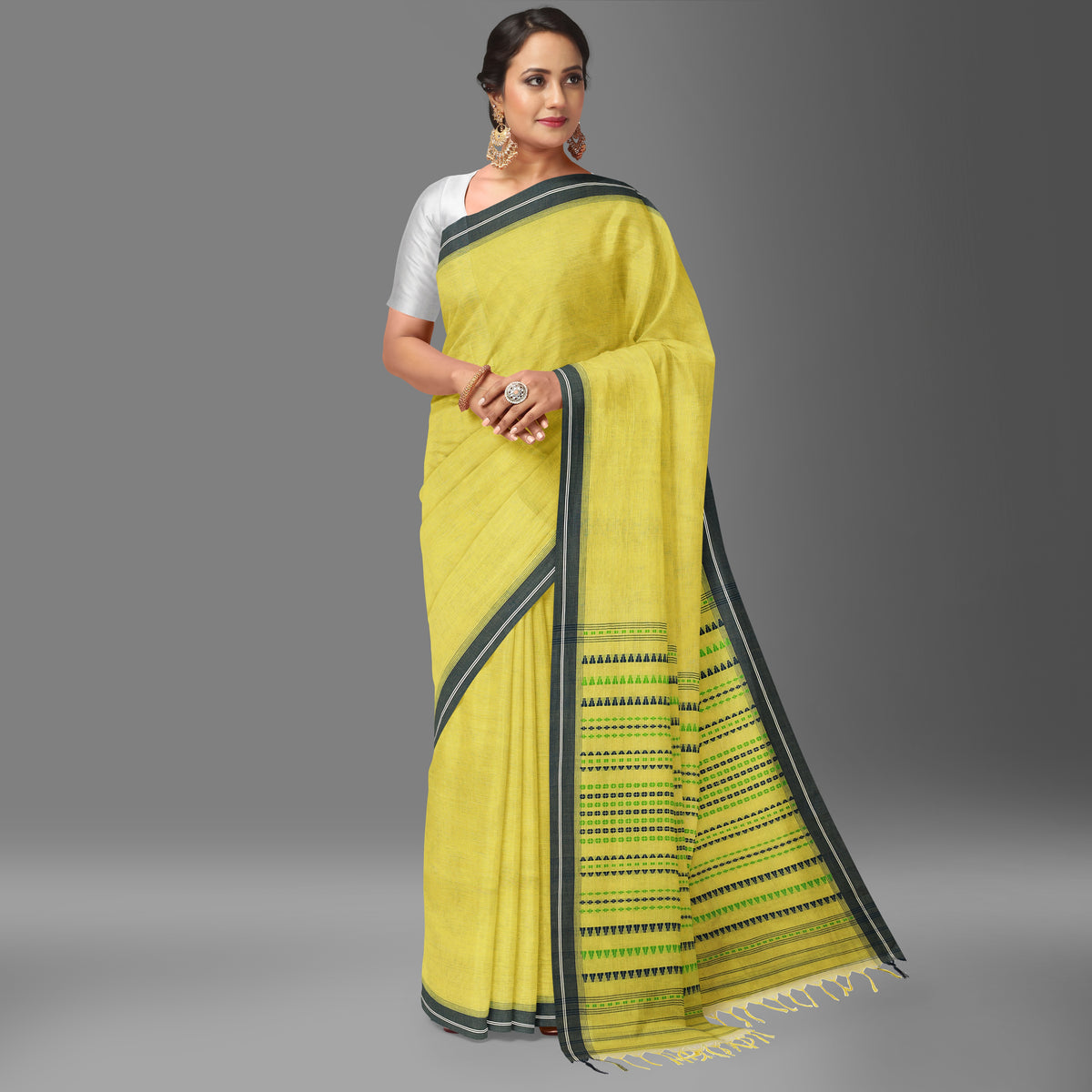 Begampuri Handloom Cotton Saree