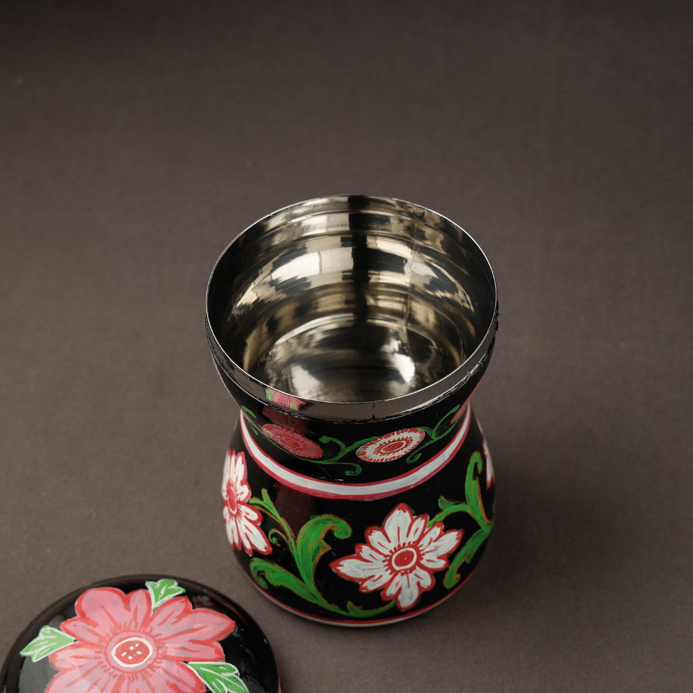 Kavad Handpainted Stainless Steel Multi Utility Container