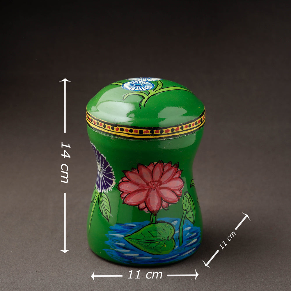Kavad Handpainted Stainless Steel Multi Utility Container