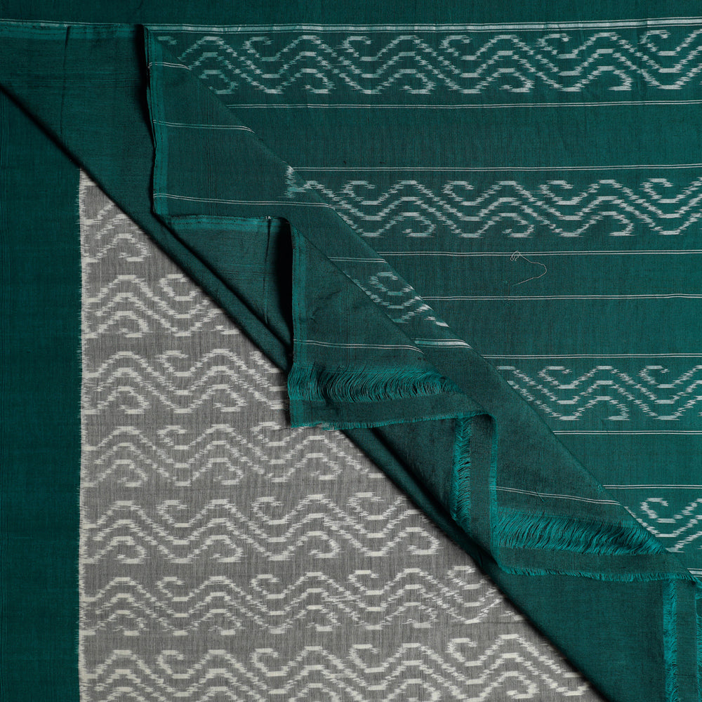 Traditional Pochampally Woven Ikat Handloom Pure Cotton Saree
