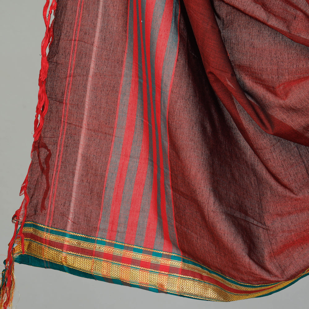 3pc Dharwad Handloom Cotton Suit Material Set