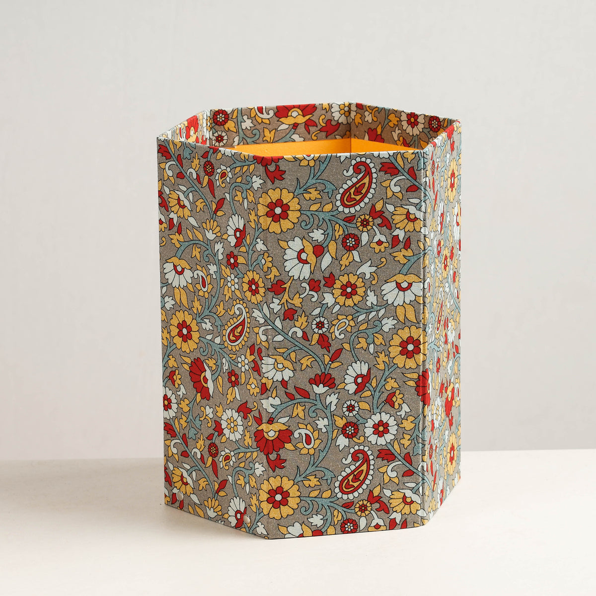 Sukirti Handmade Collapsible Waste Paper Bin (10 x 9 in)