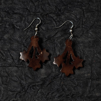 Handcrafted Coconut Shell Earrings
