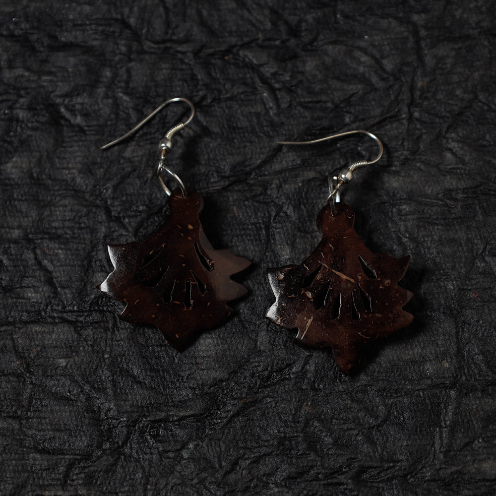 Handcrafted Coconut Shell Earrings