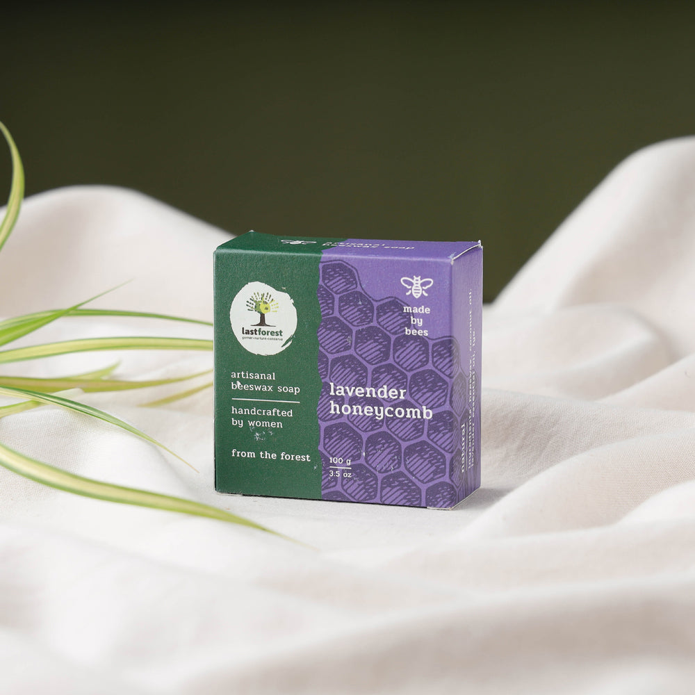 Lavender - Last Forest Artisanal Beeswax Soap - 100 gm