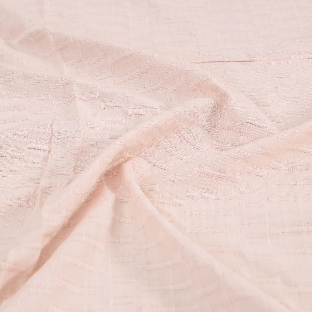 Pure Cotton Handloom Single Bedcover from Bijnor by Nizam (91 x 61 in)